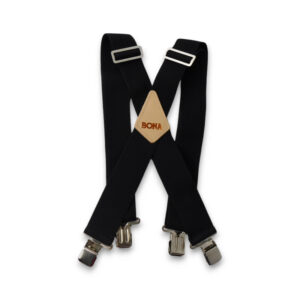 Szelki pracownicze czarne /08-111/